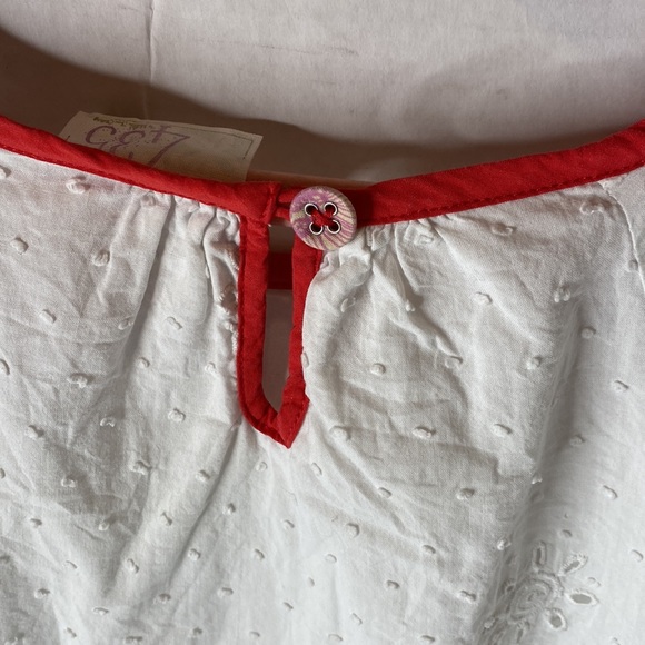 435 Matilda Jane snow angel eyelet tunic top - Picture 6 of 6